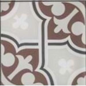 Adorne Pamplona Brown, White and Grey Wall & Floor Tile 200mm x 200mm